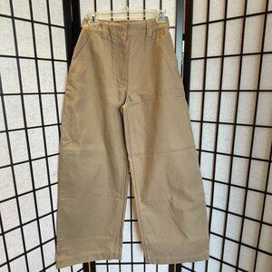 NWT COS Wide-leg Canvas Utility Pants